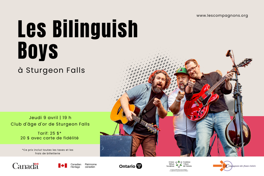 Les Bilinguish Boys à Sturgeon Falls