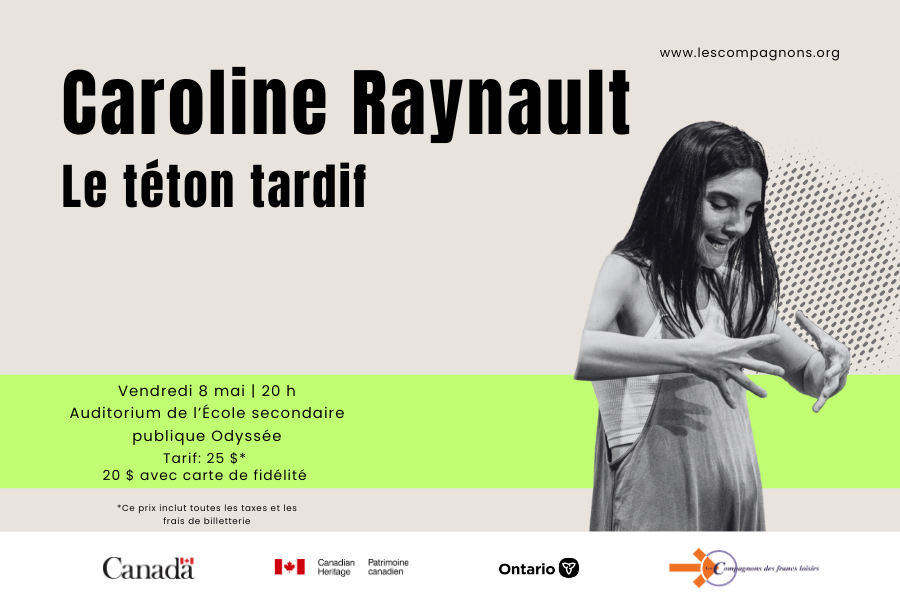 Le Téton Tardif de Caroline Raynaud à North Bay