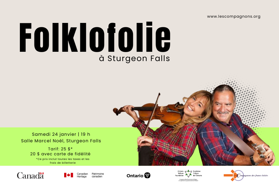 Folklofolie à Sturgeon falls