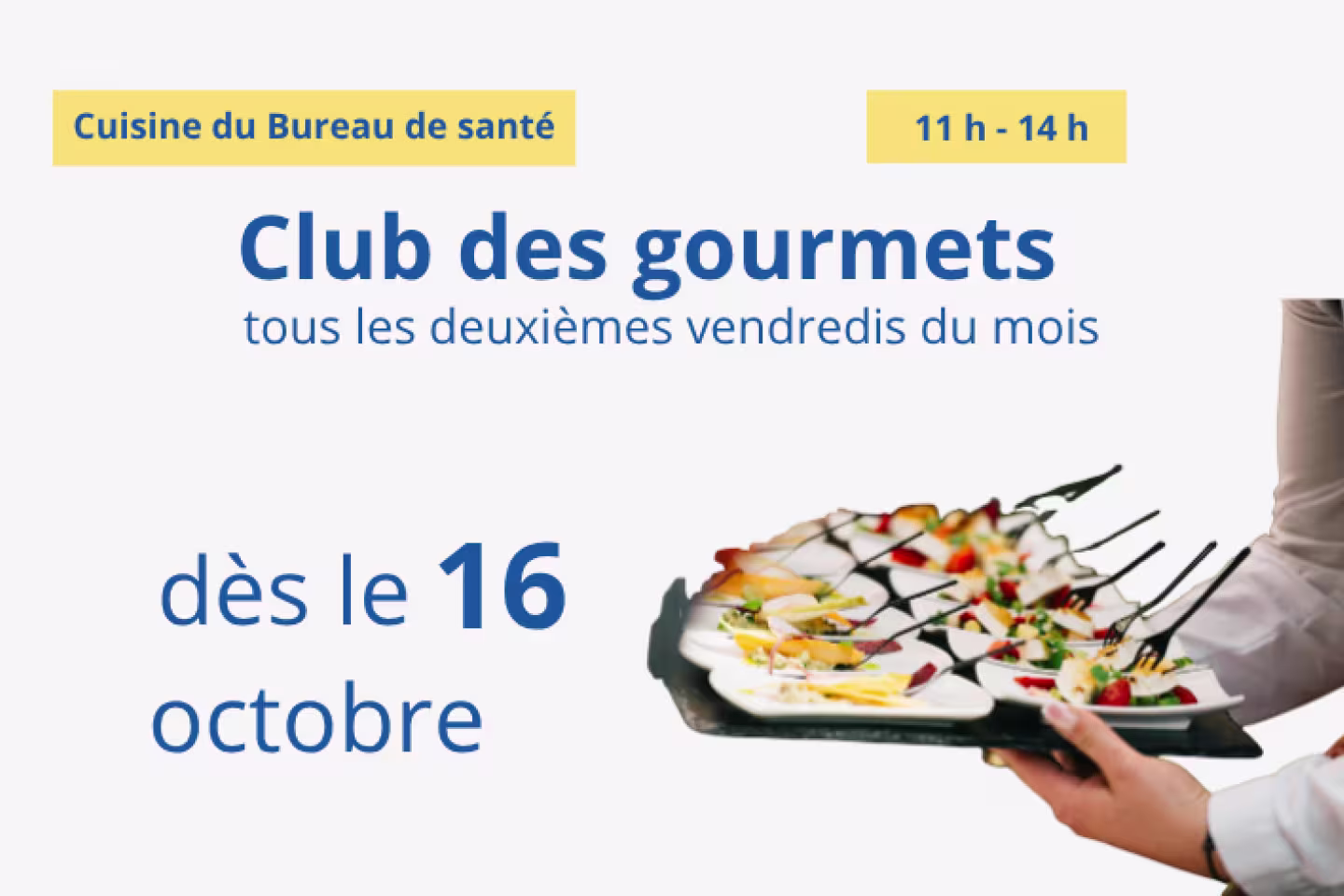 Annonce du club des gourmets