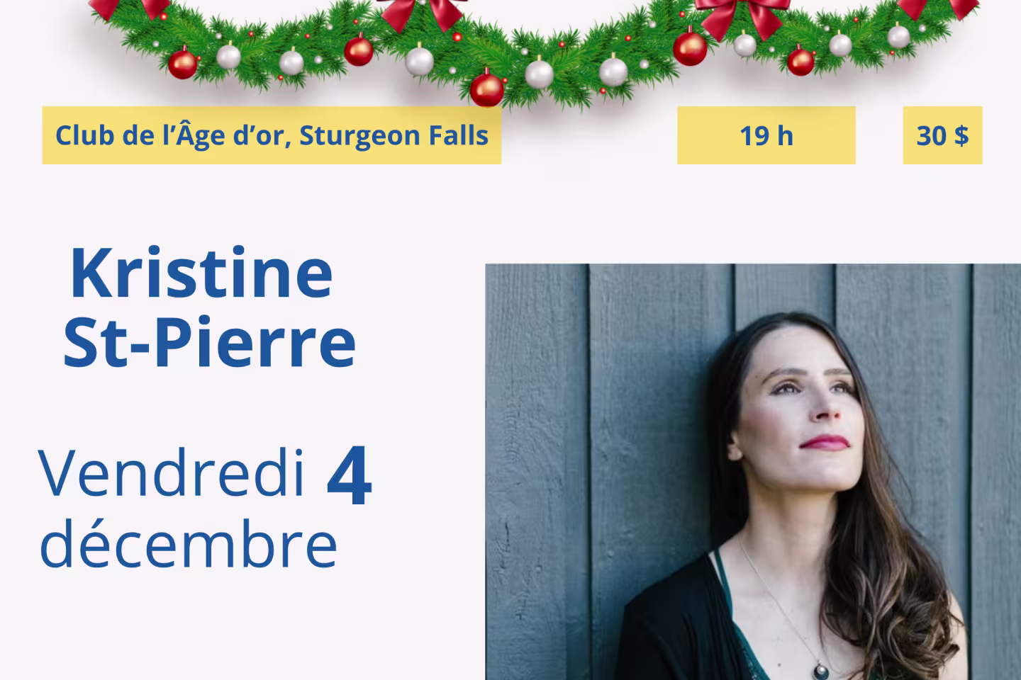 Kristine St-Pierre - Sturgeon Falls