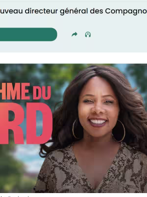 Capture d'écran du site de Radio-Canada