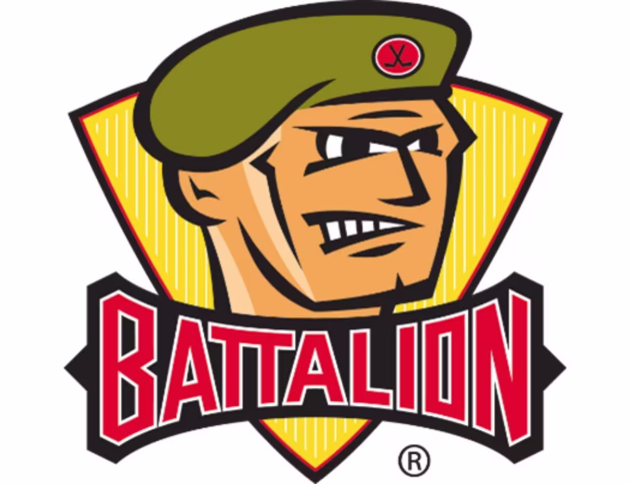 Logo des Battalion, équipe de hockey de North Bay