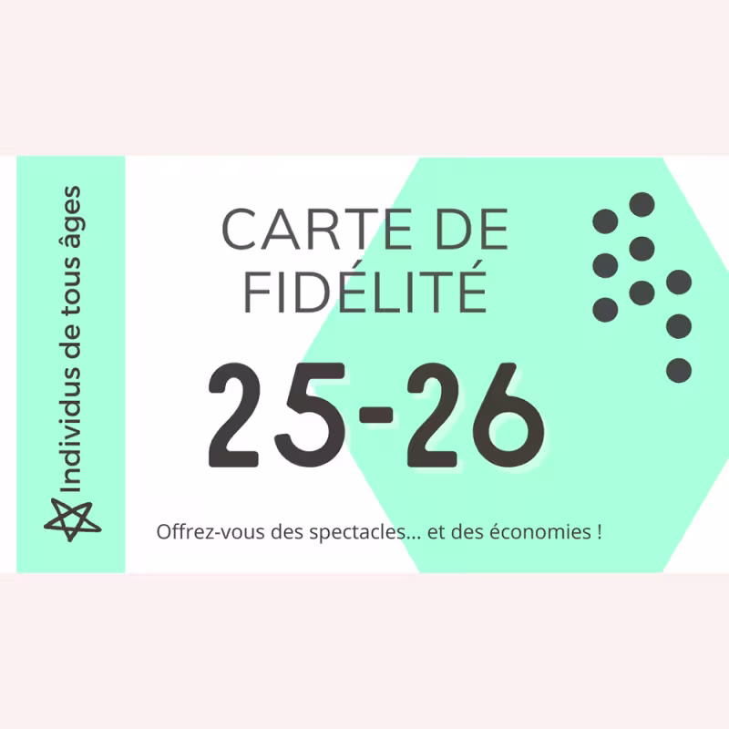 Carte de fidélité - Individu
